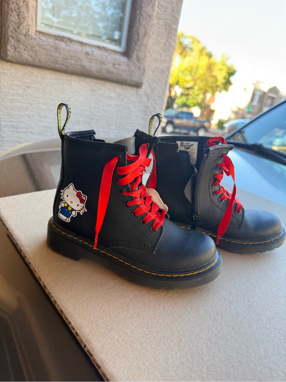 Doc Martens Hello Kitty Black Boots